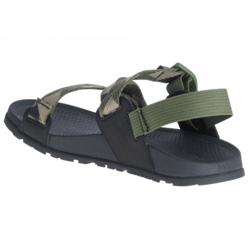 Graue Chacos Lowdown-Sandale