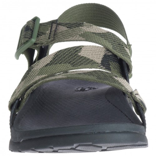 Graue Chacos Lowdown-Sandale