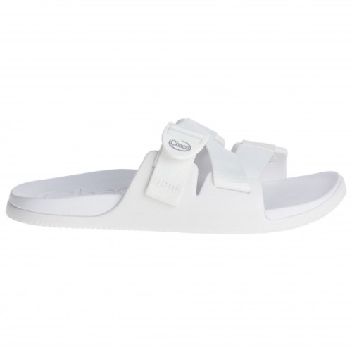 Chacos White Chillos Slide-Sandalen Für Damen