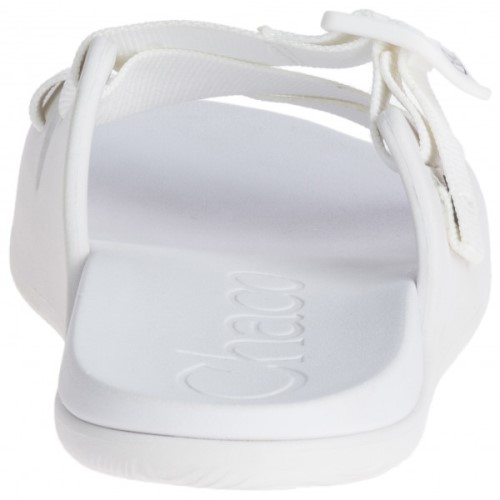 Chacos White Chillos Slide-Sandalen Für Damen