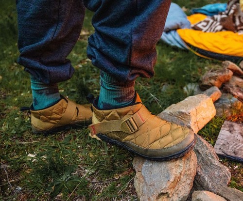 Große Kinder-chilos Pantolette Chacos Sturmblau