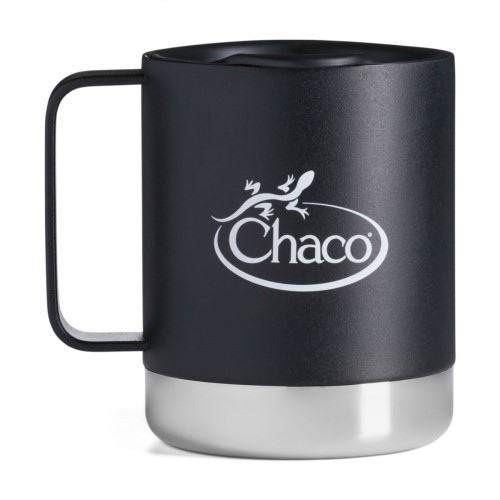 Schwarze Chacos-Lager-Tasse