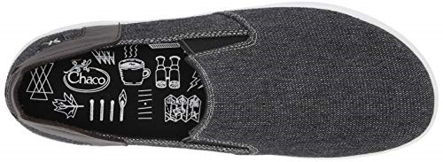 Schwarze Chacos Herren-Slipper Aus Davis-Stoff