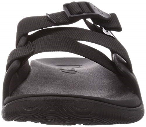 Schwarze Chacos Chillos Slide-Sandale Für Damen