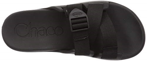 Schwarze Chacos Chillos Slide-Sandale Für Damen