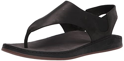 Schwarze Chacos Damensandale