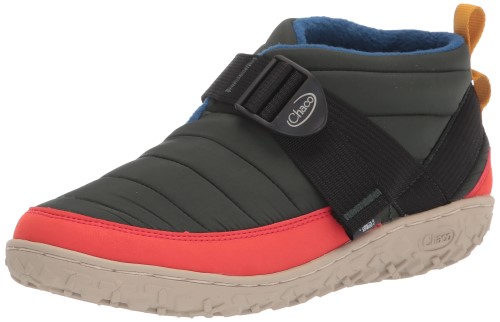 Blocked Forest Green Chacos Ramble Puff Linear Schneestiefel Für Damen