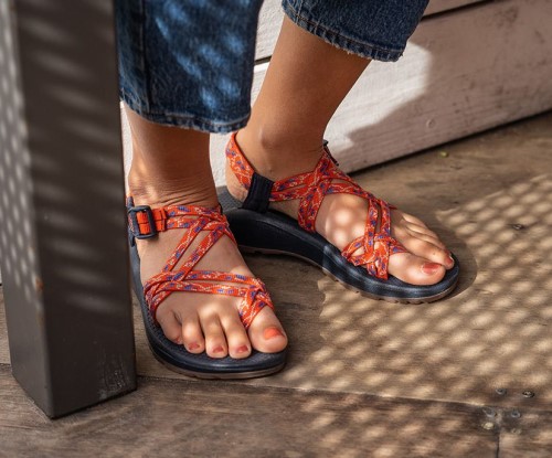 Chacos Damen Mega Z/Cloud Botanic Spicy Orange