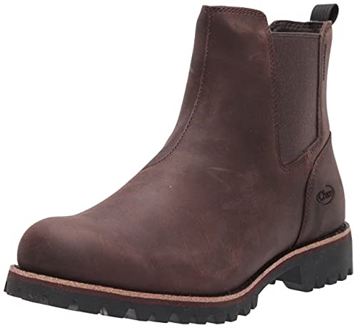 Dunkelbrauner Chacos Fields Chelsea Wasserdichter Herrenstiefel