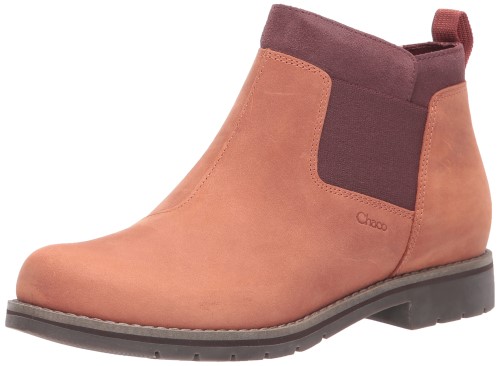 Chacos Cataluna Explorer Chelsea-Stiefel Für Damen Aus Mahagoni