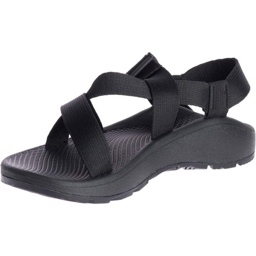 Herren Mega Z Cloud Sport Sandale Chacos Solid Black