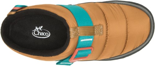 Retro Camel Brown Chacos Ramble Puff Clog Für Damen