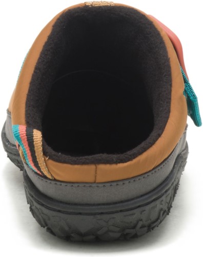 Retro Camel Brown Chacos Ramble Puff Clog Für Damen