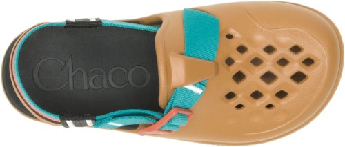 Retro Kamelbrauner Chilos Clog Chacos Für Damen