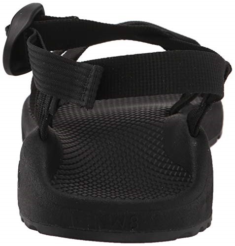 Solide Schwarze Damen Sport Sandale Chacos