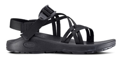 Einfarbiger Schwarzer Z/cloud Chacos Für Damen Mit Breiter Weite