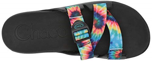 Chillos Slidechillos Slide-Sandale Für Damen Dark Tie Dye Chacos