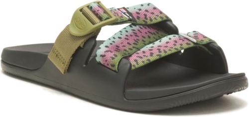 X Thomas Rhett Chillos Slide Chacos Rainbow Trout Für Damen